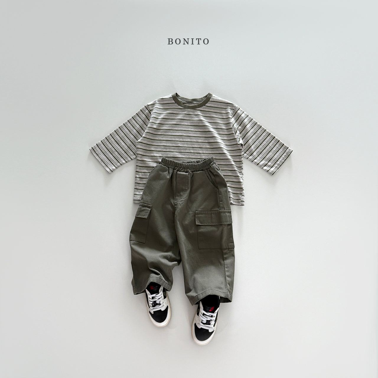 Tone Stripe T-shirt