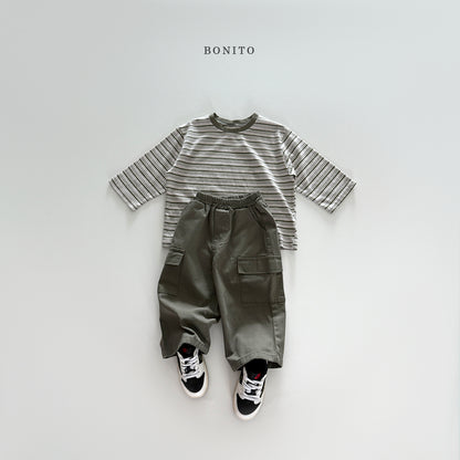 Tone Stripe T-shirt