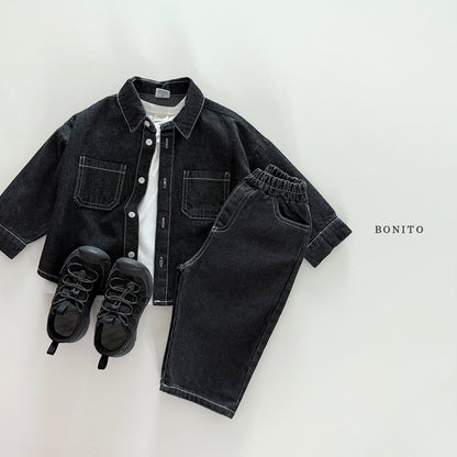 Denim Stitch Shirt