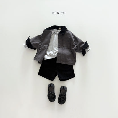 Corduroy Collar Jacket