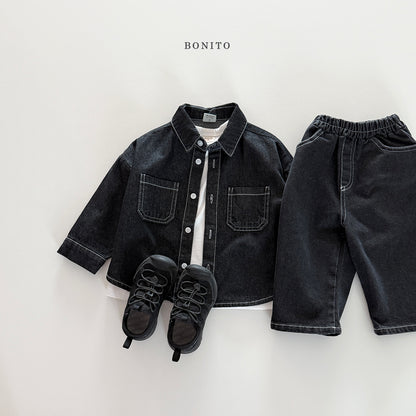 Denim Stitch Shirt