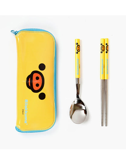 Rilakkuma Slim Spoon/Chopsticks/Case Set