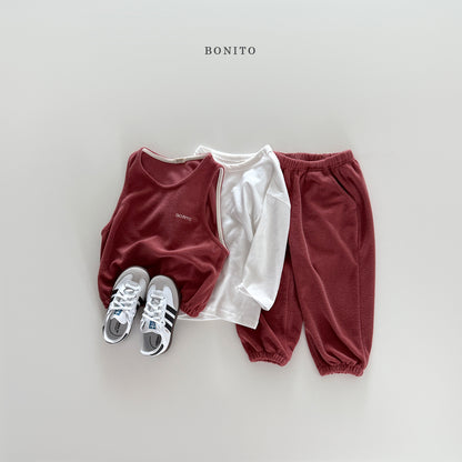 Terry Vest Set