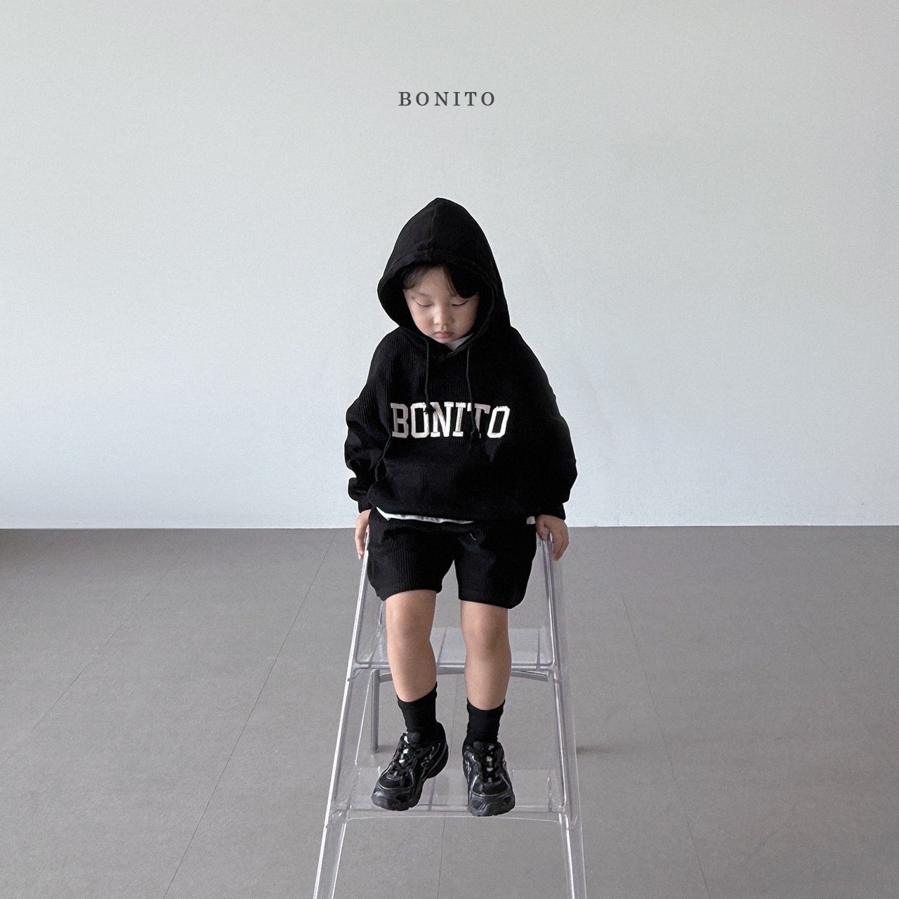 Bonito Waffle Hoodie Set