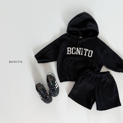 Bonito Waffle Hoodie Set