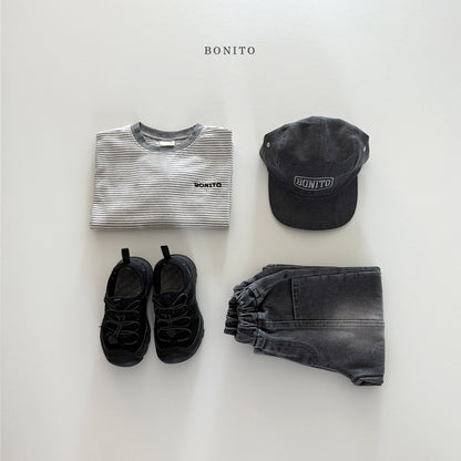 Stripe Shibori T-shirt