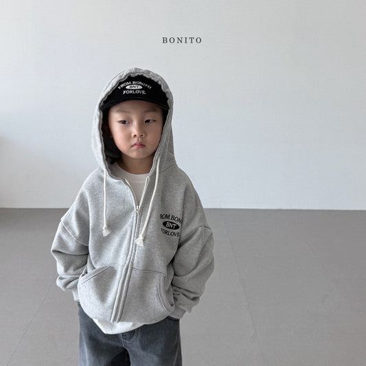 "From Bonito" Hoodie Zip-up Jacket
