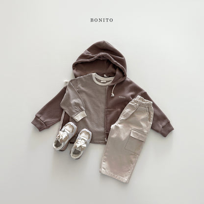 Waffle Zip-up Hoodie