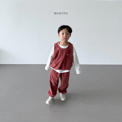 Terry Vest Set