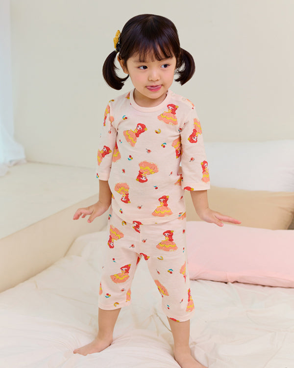 Bella 3/4 Sleeve Jacquard PJ Set