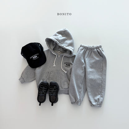 "From Bonito" Hoodie Zip-up Jacket