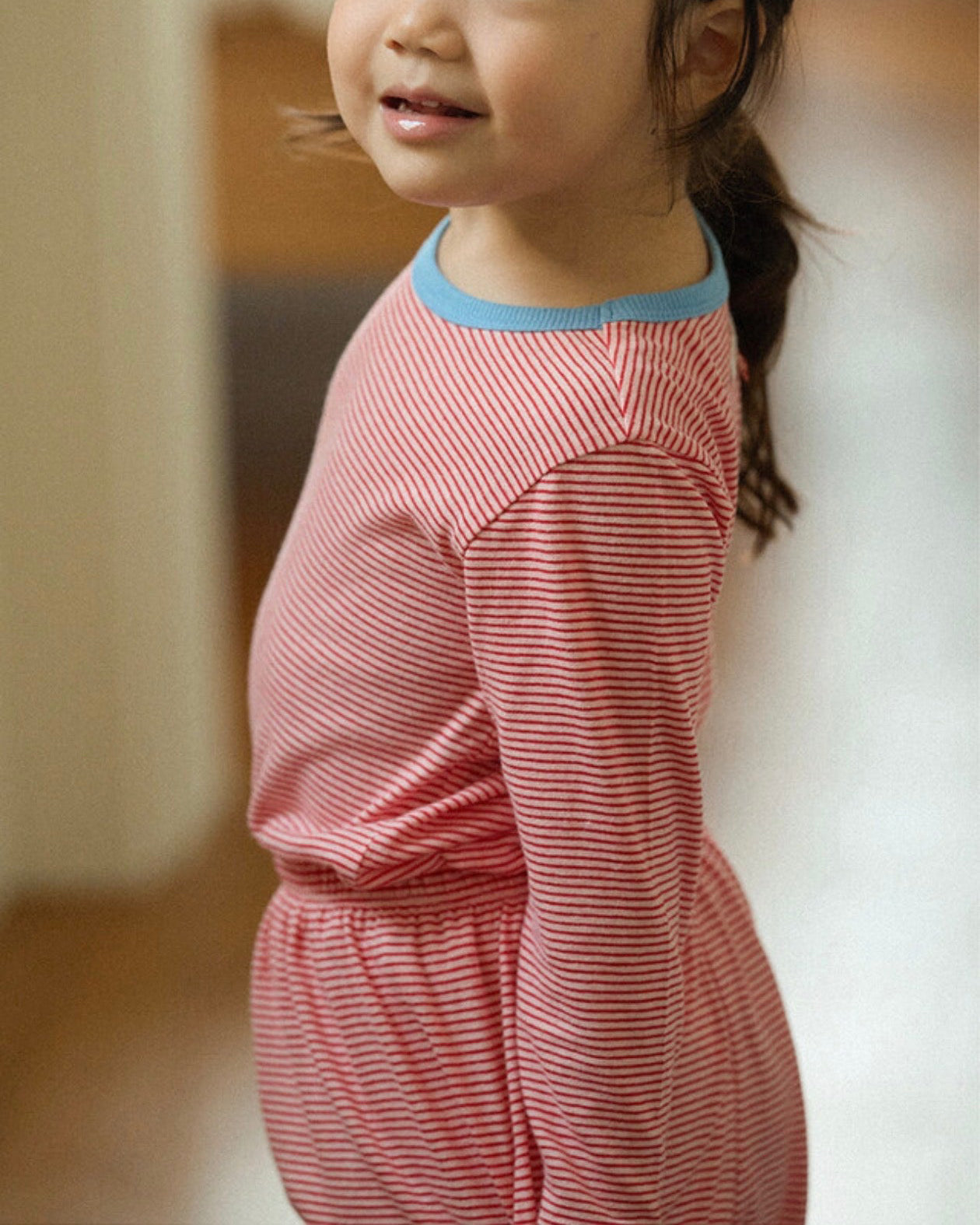 Cotton Modal Stripe Lounge Wear (26 Spring)