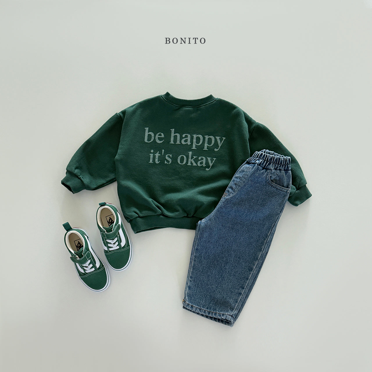 "Be Happy" Sweatshirt