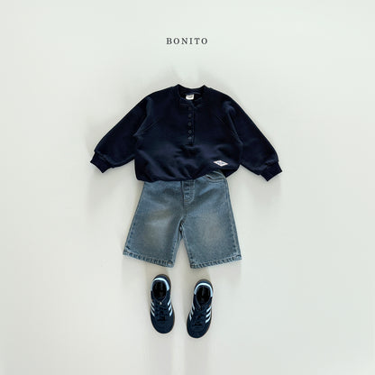 Henley Raglan Sweatshirt