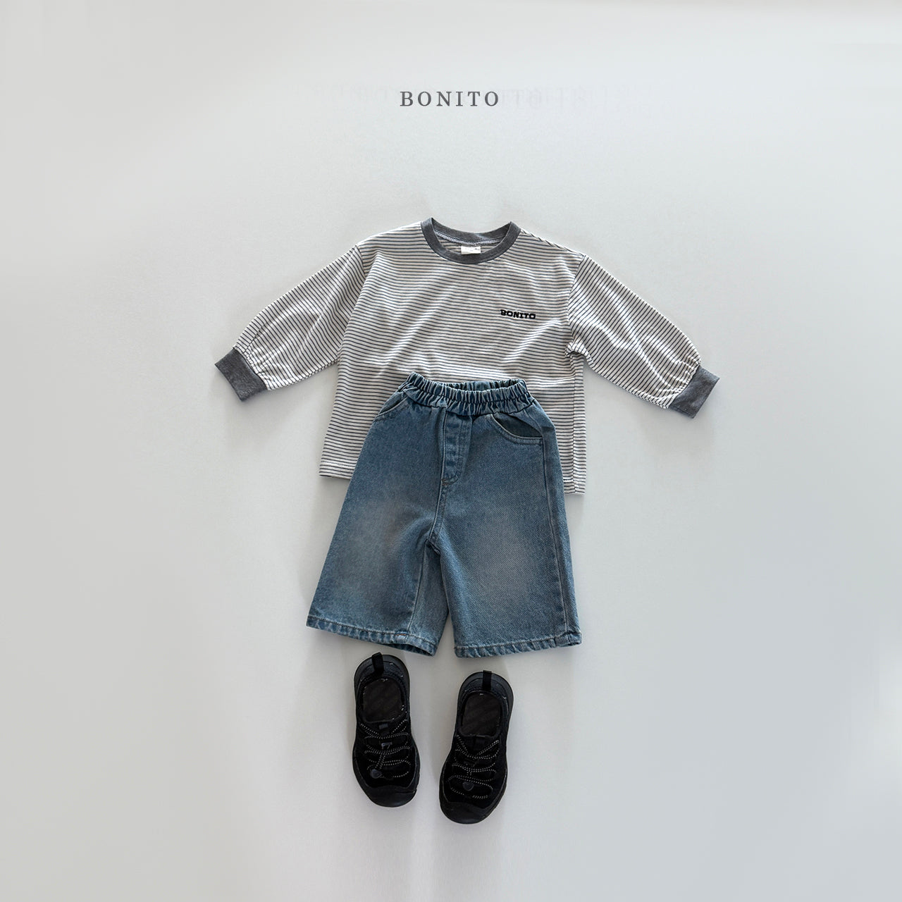 Stripe Shibori T-shirt
