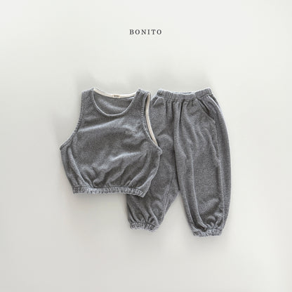 Terry Vest Set