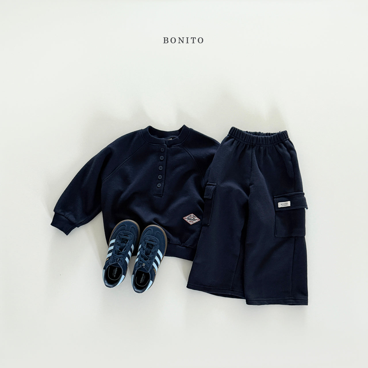 Henley Raglan Sweatshirt