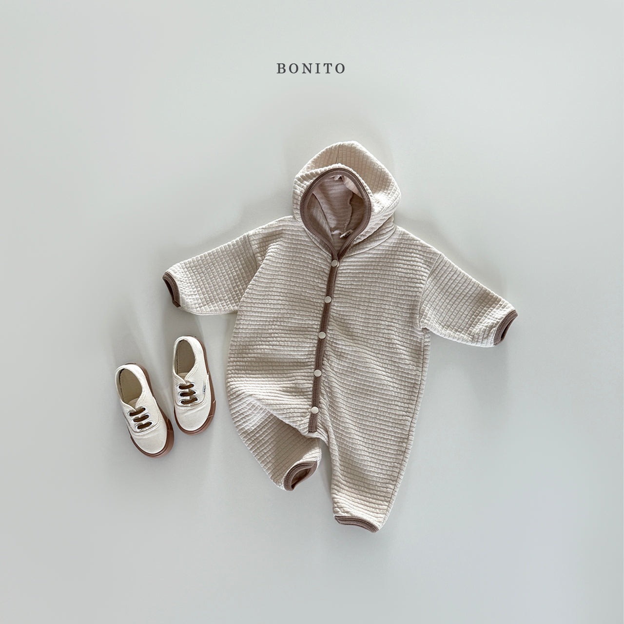 [Bebe] Embossed Hoodie Suit