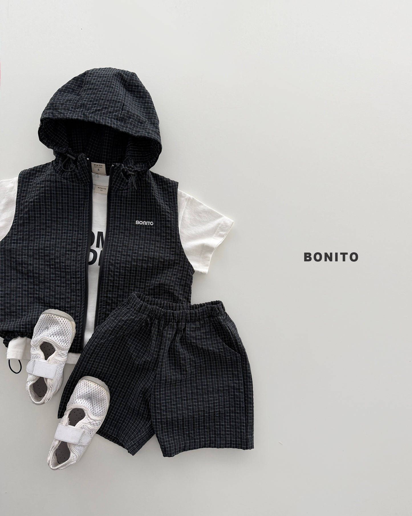 Zip-Up Vest Set