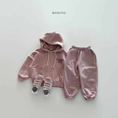 "From Bonito" Hoodie Zip-up Jacket