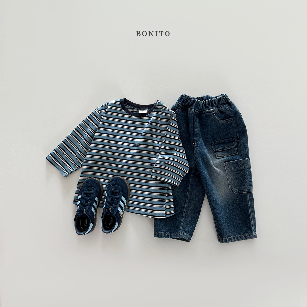 Tone Stripe T-shirt