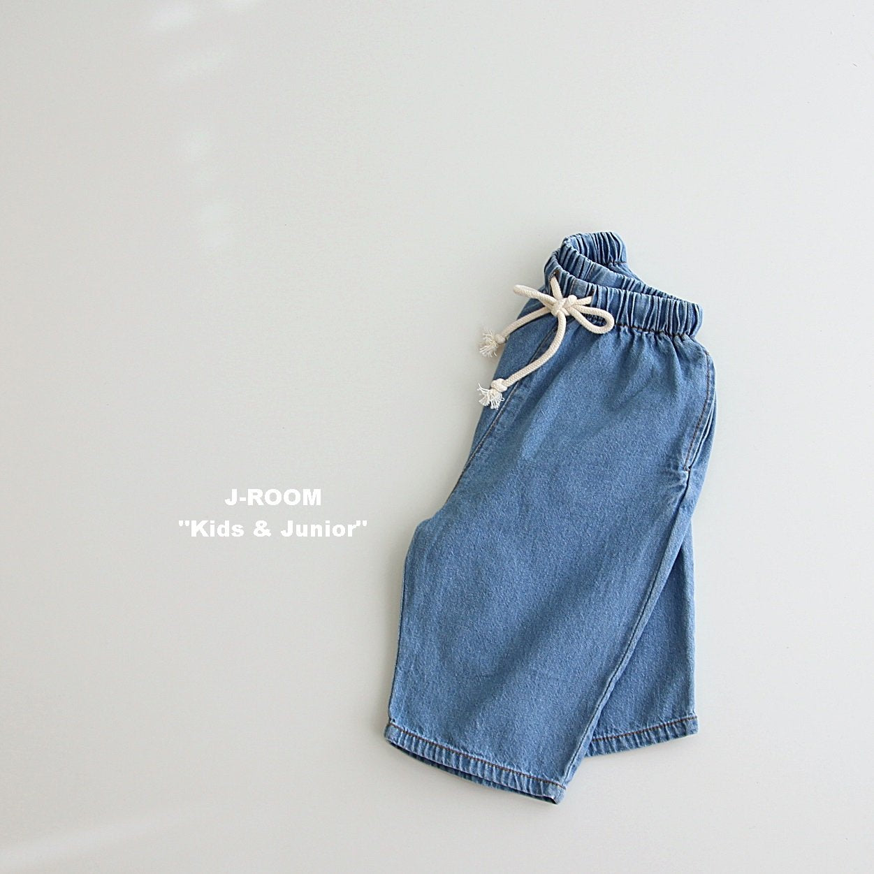 String Denim Pants