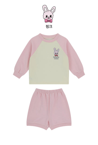 Floral Raglan Short Set