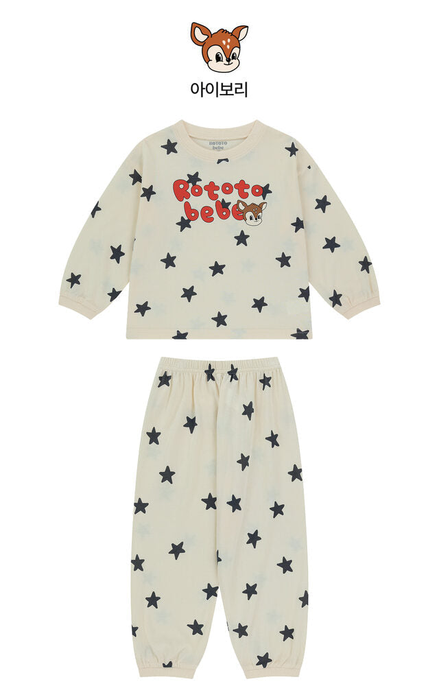 Floral Star PJ Set