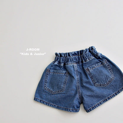 Heart Denim Short