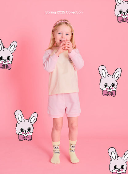 Floral Raglan Short Set