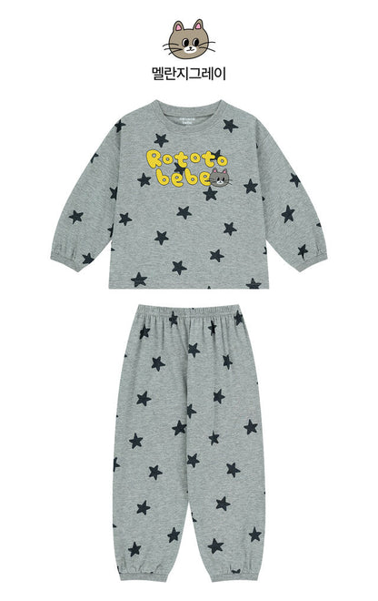 Floral Star PJ Set
