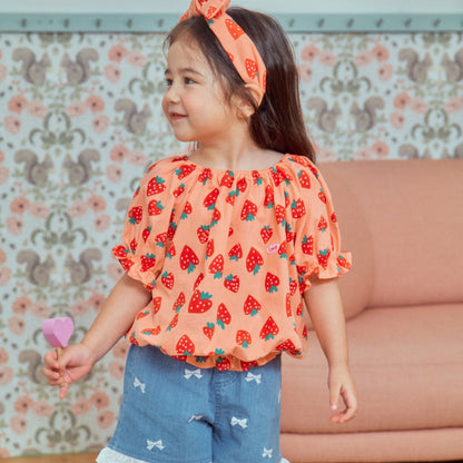 Strawberry Puff Shirt