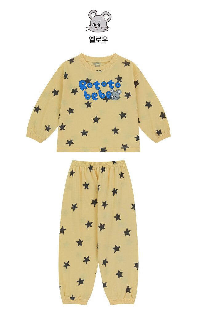 Floral Star PJ Set