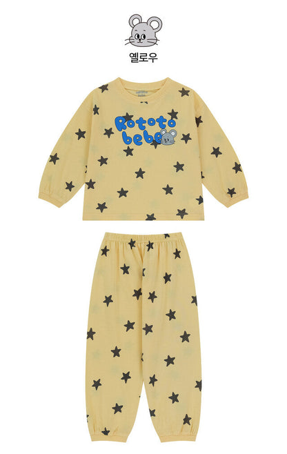 Floral Star PJ Set