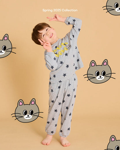 Floral Star PJ Set