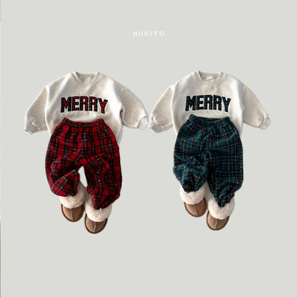 Merry Set (Fleece Lined/Fleece Bottom)