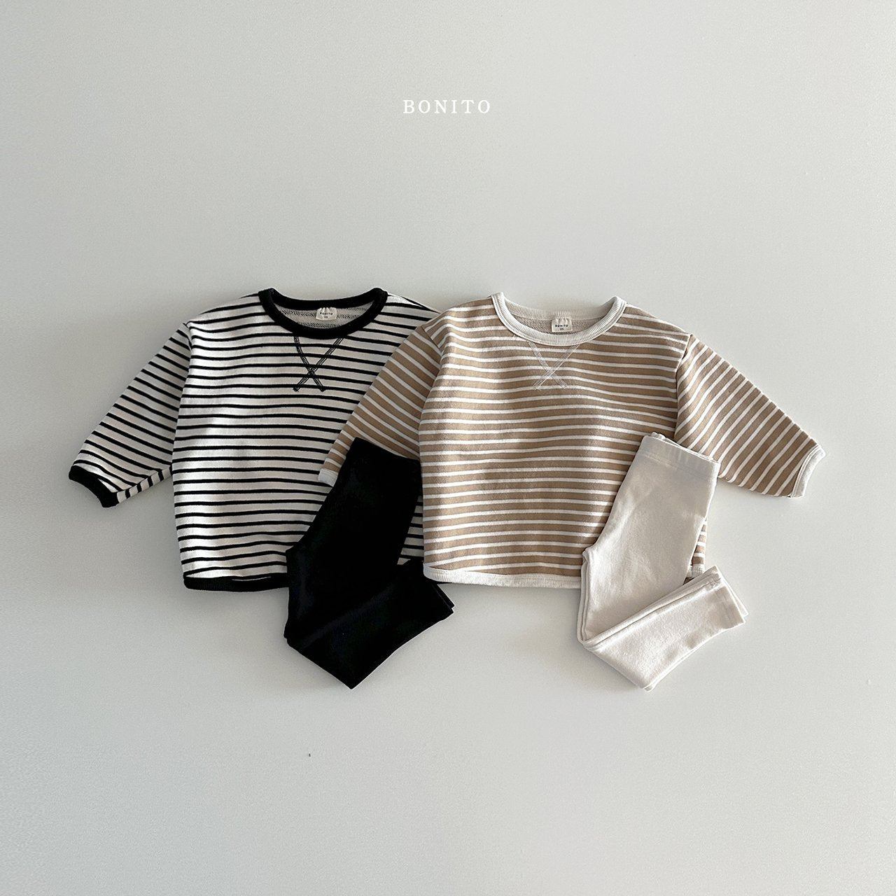 Stripe Line Top and Legging Set