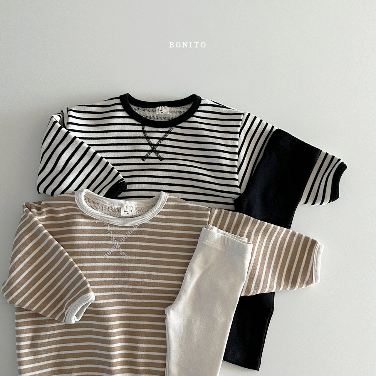 Stripe Line Top and Legging Set