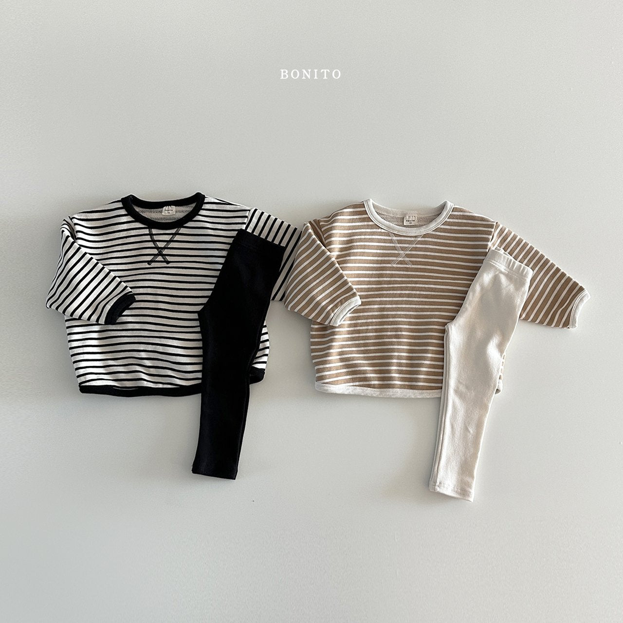 Stripe Line Top and Legging Set