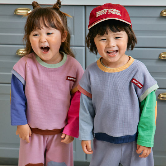 Color Waffle Vest