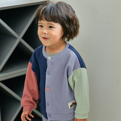 Waffle Cardigan