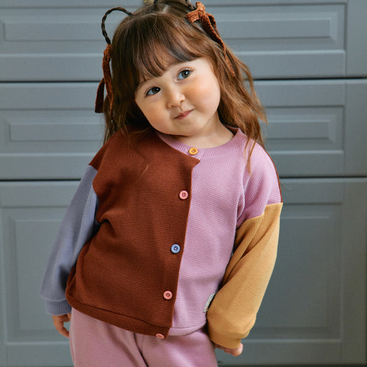 Waffle Cardigan