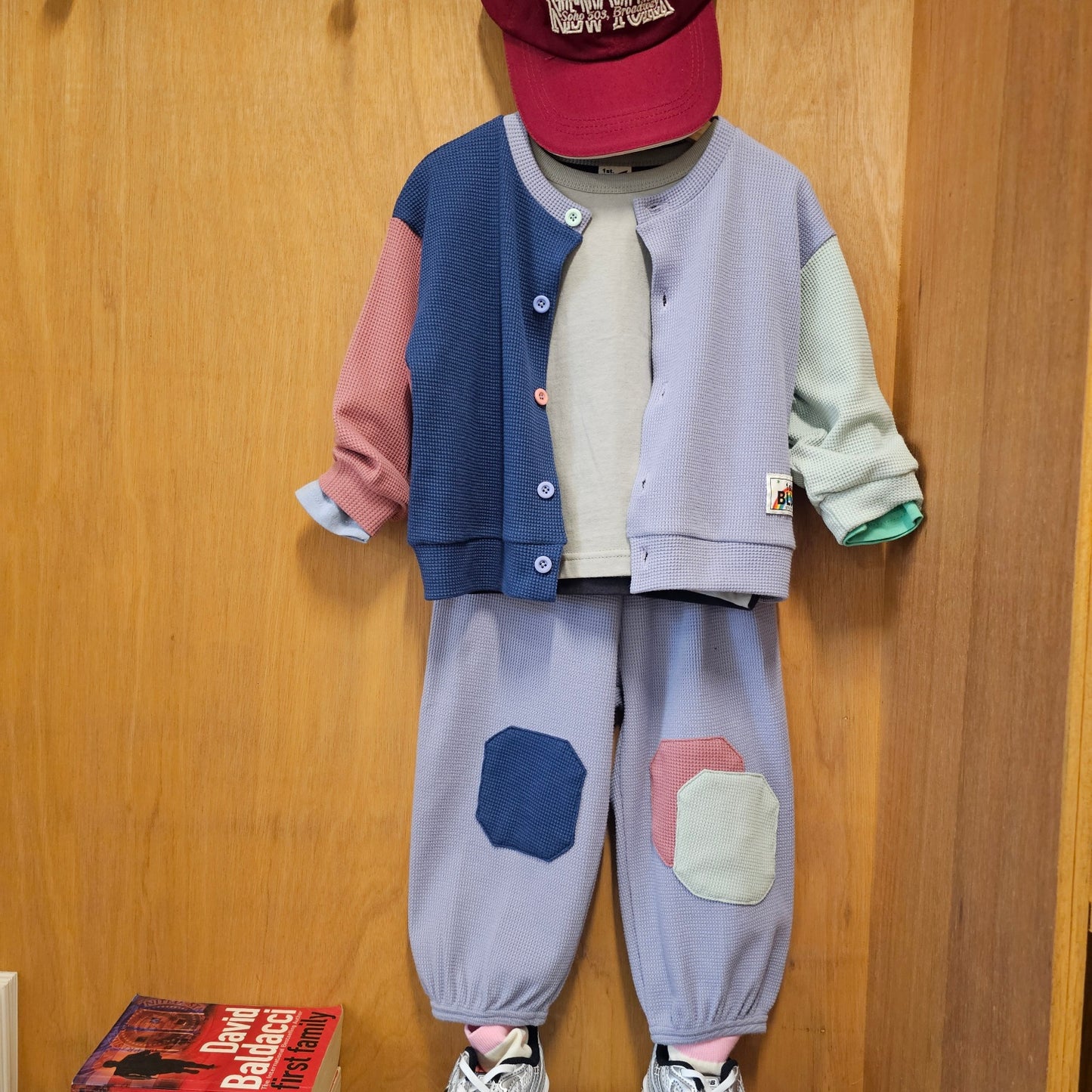 Waffle Cardigan
