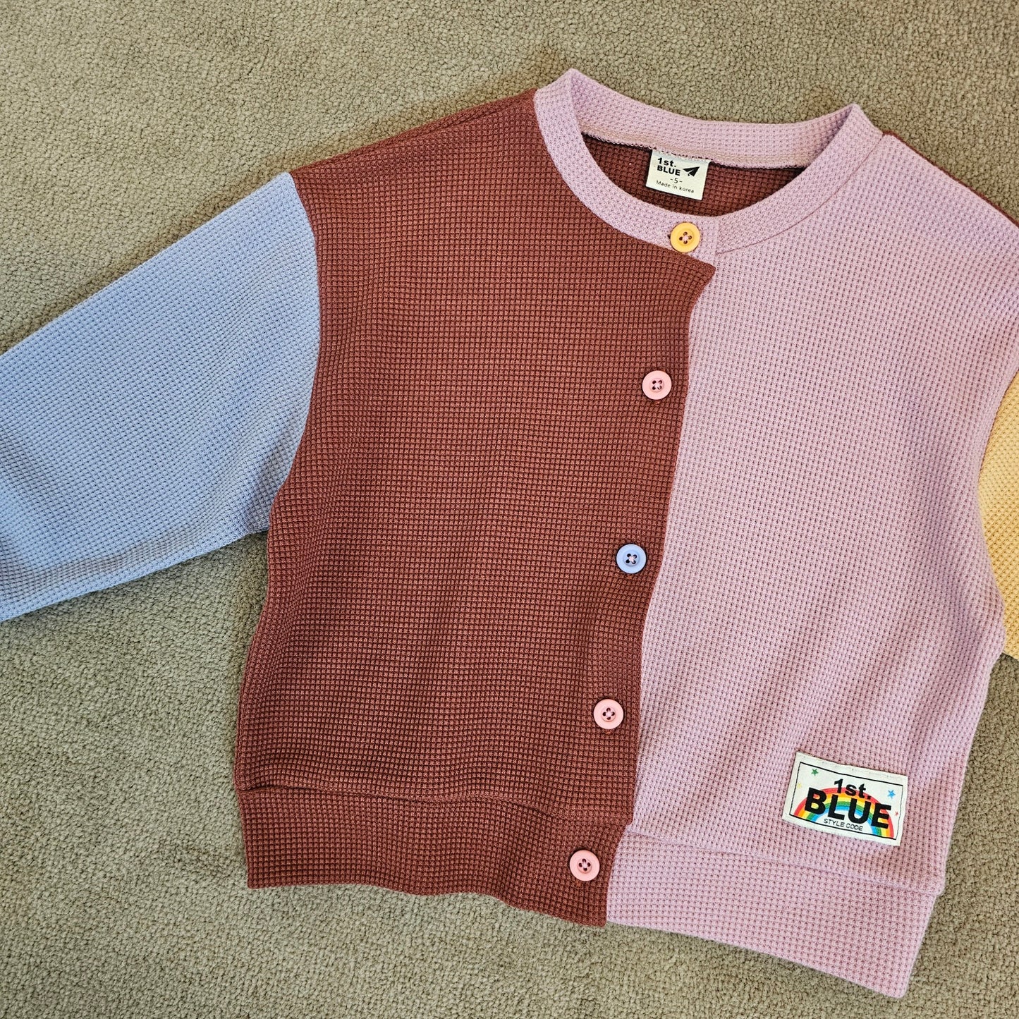 Waffle Cardigan