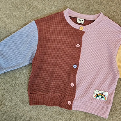 Waffle Cardigan
