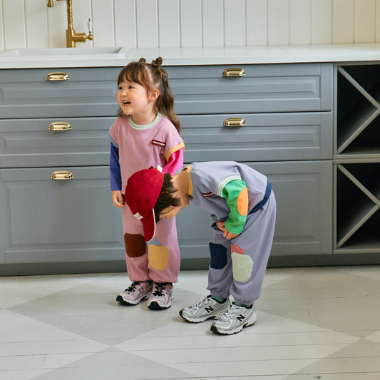Waffle Knee Patch Pants
