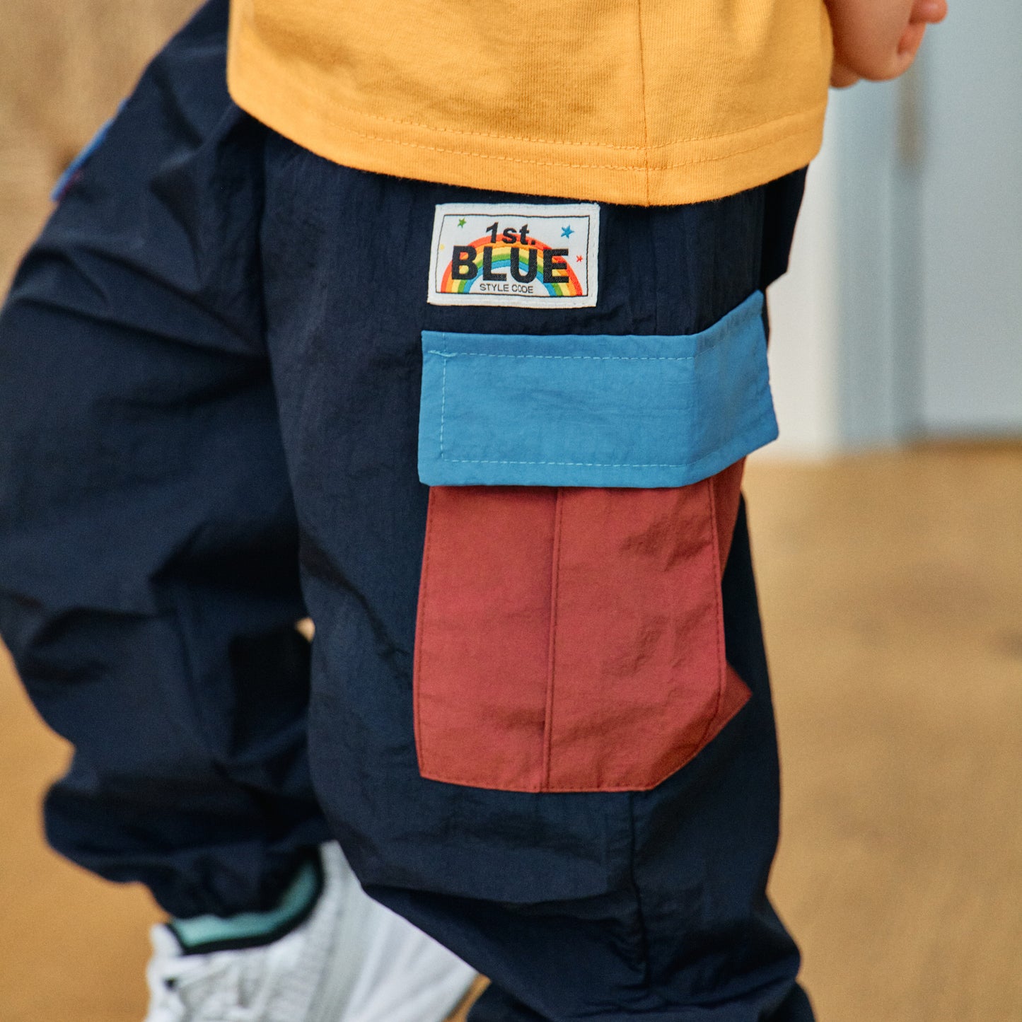 Wide Color Pocket Pants