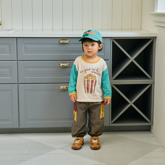Wide Color Pocket Pants