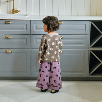 Line Wide Pants