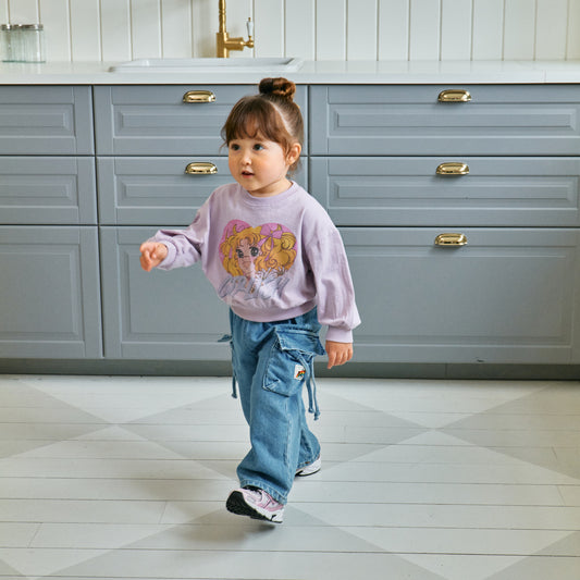 Cargo Denim Pants